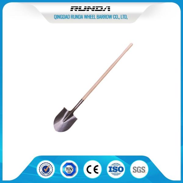 Buy cheap Farming Flat Spade Shovel / Head Shovel Hardwood Handle Railway Steel Material from wholesalers