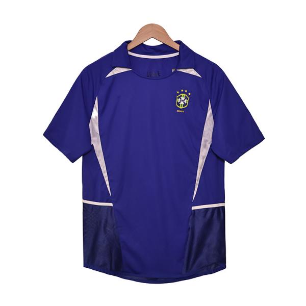 Buy cheap Brazil 2002 World Cup Away Jersey High Quality Replica Personalized Customization from wholesalers