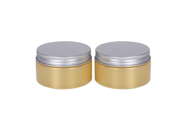 Buy cheap Skincare Lotion Tasteless Cosmetic Cream Jars 42mm High With Aluminium Lid from wholesalers