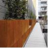 Buy cheap Square Corten Steel Rustic Metal Planter Boxes Laser Cutting from wholesalers
