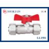 Buy cheap Thread ISO228 362.5 Psi Brass Ball Valves Water Services from wholesalers