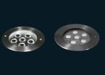High Voltage LED Underground Light Good Heat Dissipation 316 SS 27W RGB 3in1