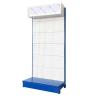 Buy cheap Factory Custom Size Color blue super market display racks sided steel modern gondola grocery store shelf from wholesalers