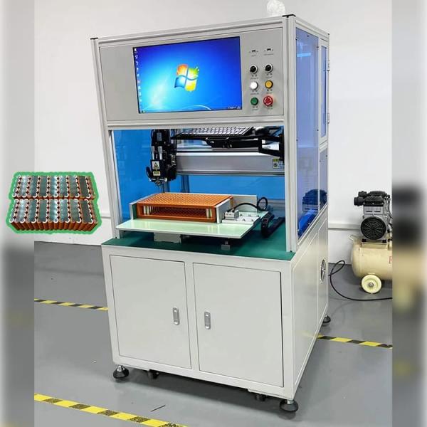 Buy cheap Single Side Automatic Battery Pack Spot Welding Machine For 18650 21700 Cylindrical Cell from wholesalers