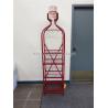 Buy cheap Red Metal Pop Wine Mugs Retail Free Standing Glass Cup Display Rack Multi- Layer from wholesalers