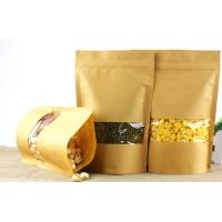 Buy cheap Clear Doypack Candy Kraft Paper Zipper Bags with Window product