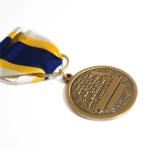 Round Brass Stamped Badges And Medals Souvenir Awards Antique Gold Medals