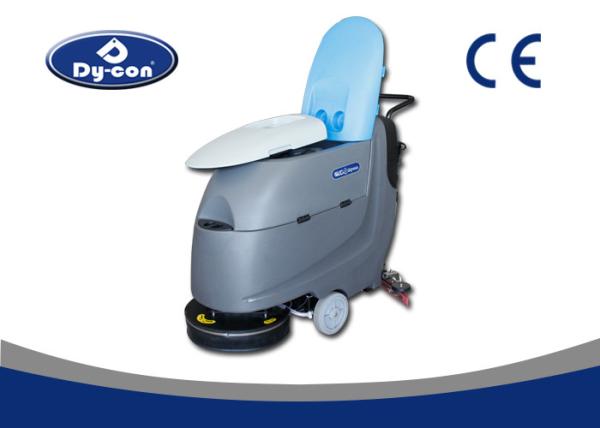 Buy cheap Dycon Red Commercial Hand Pushed Charge Floor Scrubbr Dryer Machine With Rubber Blade from wholesalers