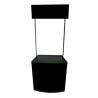 Buy cheap Advertising Plastic Pop Up Display Desk , Promotion Trade Show Desk from wholesalers