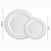 Buy cheap Biodegradable Sugarcane Bagasse Plates Tray Disposable Dishware product
