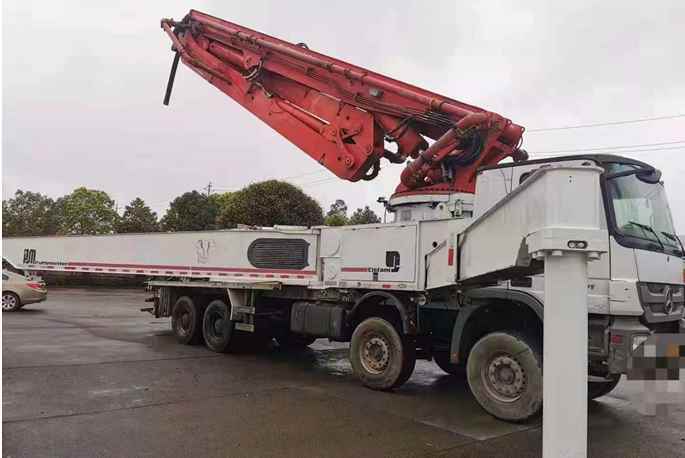 Good Quality Used Putzmeister 56m Concrete Pump From Germany