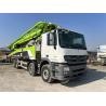 Buy cheap 56m Used Zoomlion Concrete Pump Truck Ready Mix Cement Boom Pump For Construction Machinery Work from wholesalers