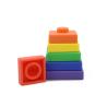 Buy cheap OEM Baby Square Silicone Stacking Toys EN71 Certified For Fun from wholesalers
