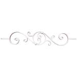 Main Gate Decorative Wrought Iron Railing Parts Metal Handrail Components
