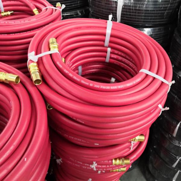 Buy cheap CE Certified 10 X 17mm Rubber Air Hose Assembly For Air Compressor Machine from wholesalers