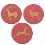 Dia8'' Durability Round Cork Trivet FSC Personalized Cork Hot Pads