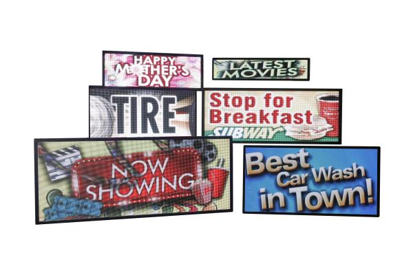Quality RGB full color Programmable Scrolling LED Signs For Shop Advertising for sale