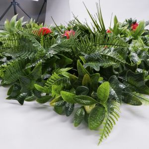 Buy cheap Wooden Frame Artificial Green Wall Indoor 42cm Waterproof from wholesalers