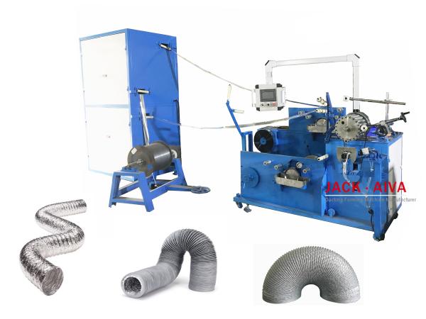 Buy cheap Semi Rigid Aluminum Flexible Duct Making Machine from wholesalers