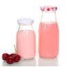 Buy cheap Glass Sauce 200ml 250ml Juice Milk Bottle With Screw Lid ODM from wholesalers