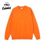Crew Neck Organic Pure Felpa Uomo 350g Moletons Camisa De Entrenamiento 100