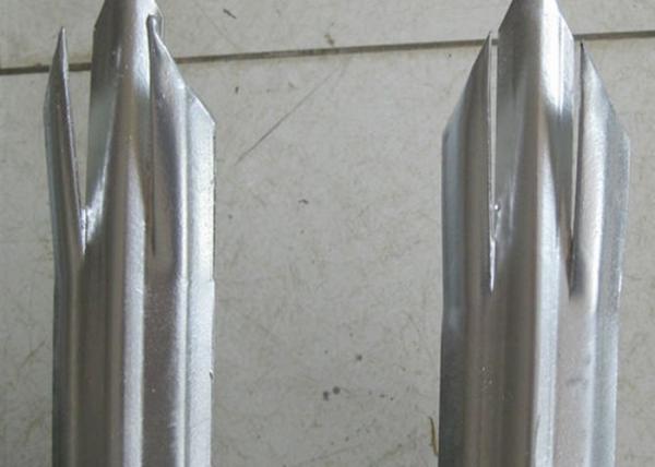 Buy cheap Euro Style Metal Palisade Fencing For Airport , Triple / Single Point Top from wholesalers