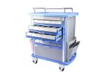 Multifunction Removable Medical Cart For Dispensing Medicine With Inner Divided