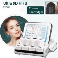 Buy cheap 8 Cartridges 9D HIFU Facial Machine Anti Aging High Intensity Focused Ultrasound product