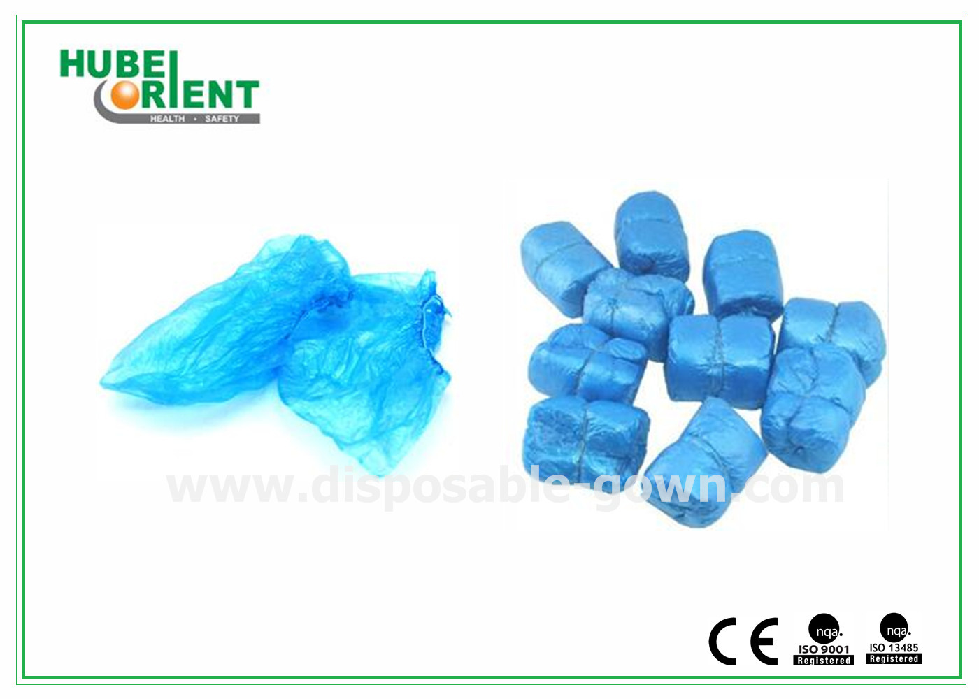 OEM 35g/m2 Non Slip Disposable Shoe Cover For Laboratory