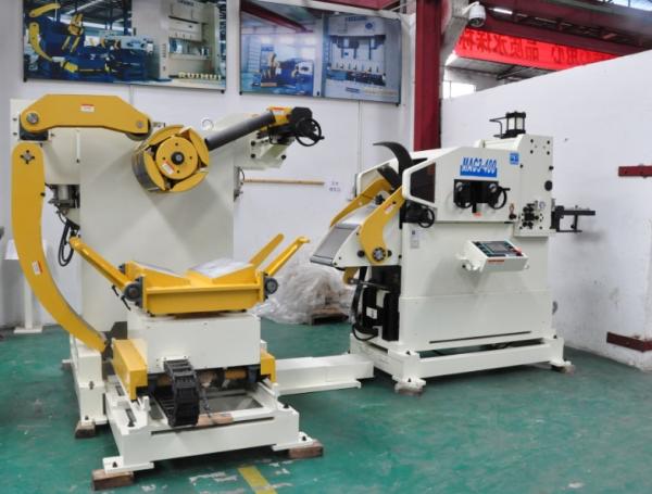 Buy cheap Stamping Equipment Punch Uncoiler Straightener Feeder For Blanking Machine from wholesalers