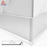 Buy cheap Modern Aluminum Brushed Baseboard Skirting Board Wall Protection from wholesalers