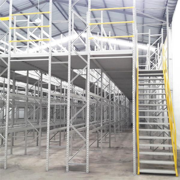 Buy cheap Q235 Steel Mezzanine Racking Rack Supported Mezzanine Floor In Industrial Unit from wholesalers