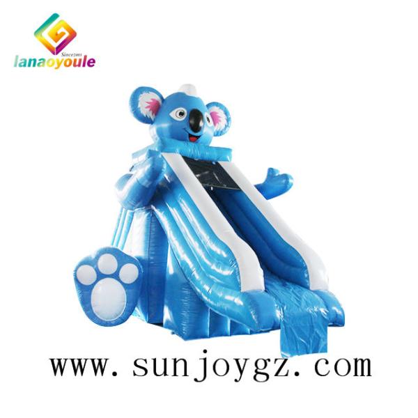 Buy cheap Kids Inflatable Water Slide Park Promotion Cartoon Shape Aqua Park from wholesalers