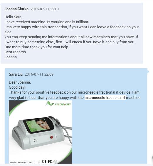Buy cheap spa use fractional RF microneedle skin tightening fractional machine for skin rejuvenation from wholesalers