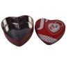 Buy cheap Luxury Vintage Heart Shaped Chocolate Box Tin Container Packaging OEM ODM from wholesalers
