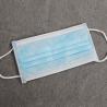 Buy cheap Blue Disposable Face Mask Antivirus 3 Ply Non - Woven OEM Available Low Breathing Resistance from wholesalers