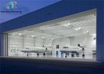 High Span Prefabricated Steel Structure Hangar For Aircraft Storage And