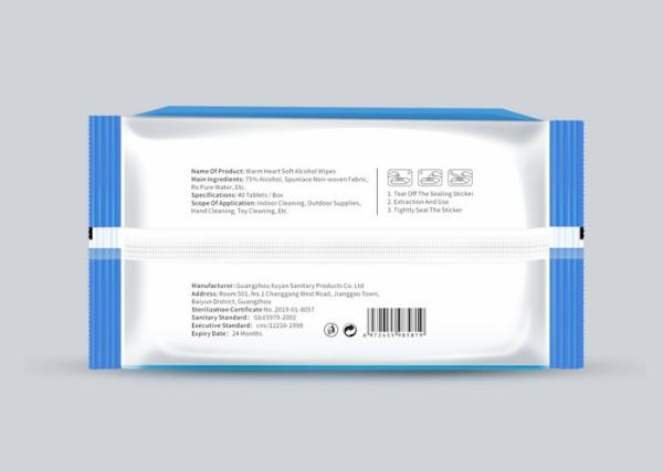 Buy cheap Antibacterial Alcohol Disinfectant Wipes For Deep Cleaning Hand from wholesalers