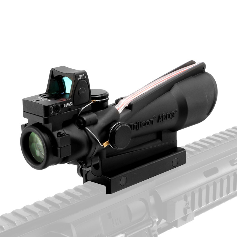 5x35 Illuminated Red Dot Reflex Sight AR15 Rifle 20mm Rail