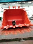 excavator rock bucket heavy duty bucket with HARDOX material for digging rock