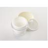 Buy cheap Double Wall Empty Cosmetic Jar Thick Wall With Disc Gold Color 30ml 50ml from wholesalers