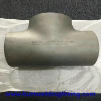 Buy cheap ASME B16.9 A403 WP316L Butt Welding 6" Sch10s Stainless Steel Tee Pipe Fitting product