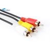 Buy cheap USB 2.0-3 RCA Male Plug Audio Extension Cord , AV Adapter Audio Lead Cable from wholesalers