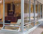 Double Glass Aluminum Awning Window Tempered Glass Aluminum House Window