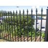 Buy cheap Garden Permanent Coating Wrought Iron Dog Fence 2.4x2m from wholesalers