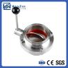 Buy cheap Structure BUTTERFLY DN15-200 Sanitary Stainless Steel 304 /316L Manual Tri Clamp Valve from wholesalers