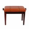Buy cheap Modern piano accessories solid wooden deluxe piano stool Made In China Best Modern Adjustable Wood Piano Bench from wholesalers