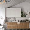 Buy cheap Customized Color Modern Stylish Kitchen Cabinet with Island Sink Base Configuration from wholesalers
