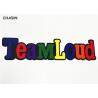 Buy cheap Durable Chenille Embroidery Iron On Patches Slogan Word Used In Hoodies from wholesalers