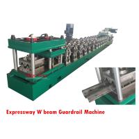 Buy cheap W Beam Highway Guardrail Roll Forming Machine product